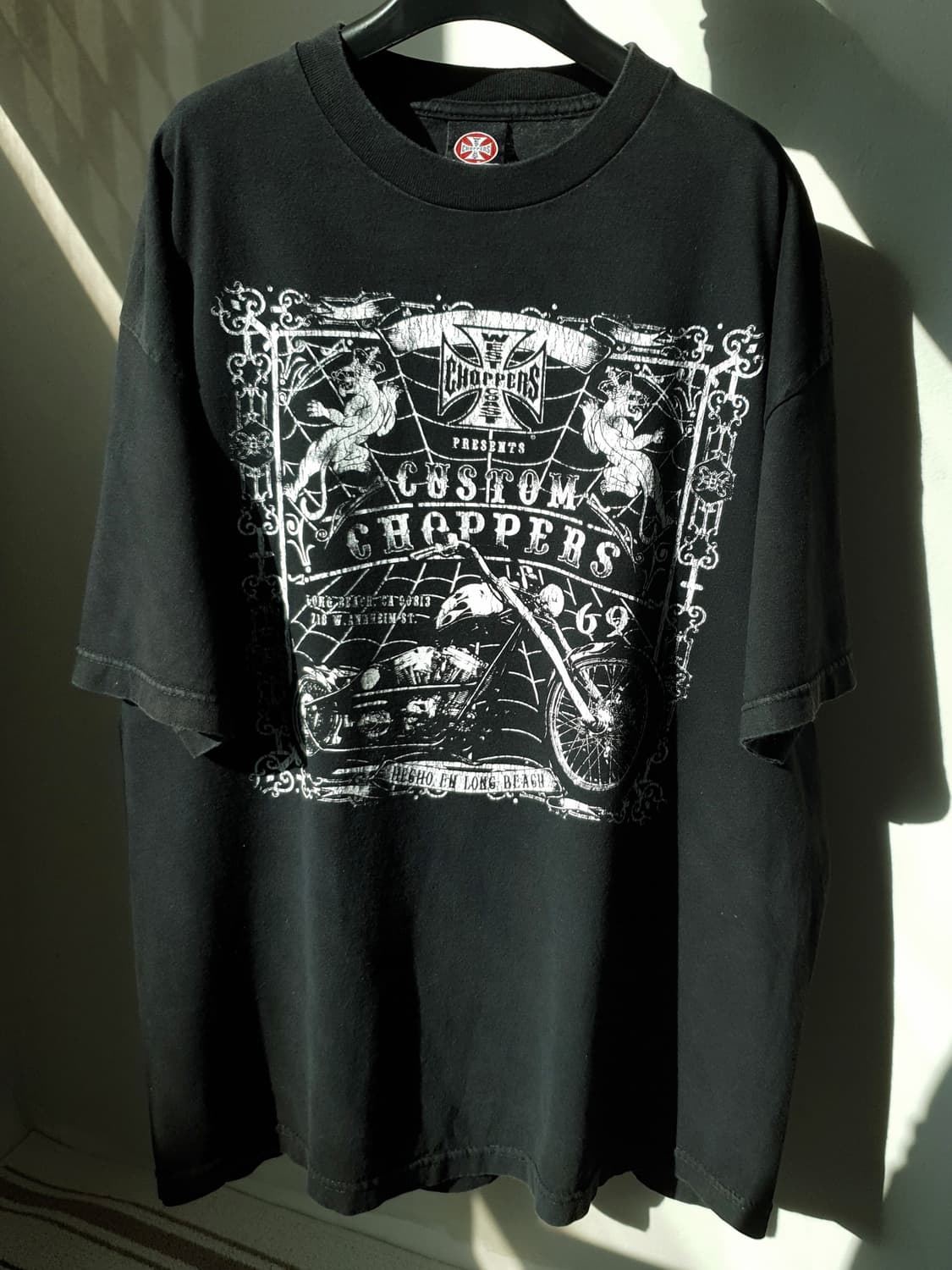 90s West Coast Choppers print tee 상품이미지2