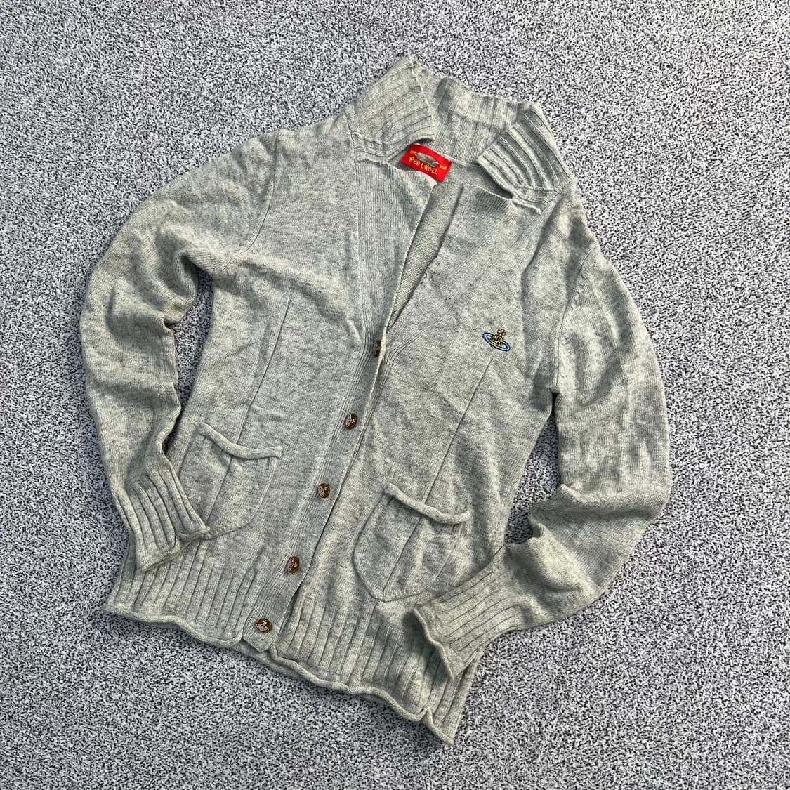 실측확인 빈티지 여성 니트 가디건 0408M 상품이미지1
