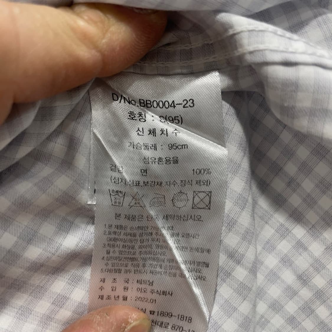 브룩스브라더스 체크 셔츠 상품이미지6