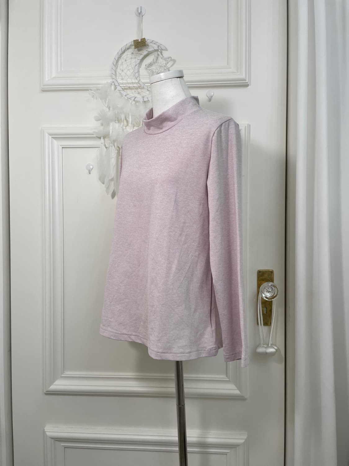 purple pink wool basic reglan cardigan&p 상품이미지9