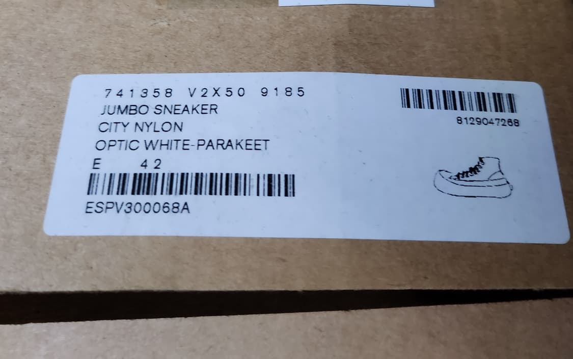 보테가베네타 점보 투톤 스니커즈(42) 정품 상품이미지2