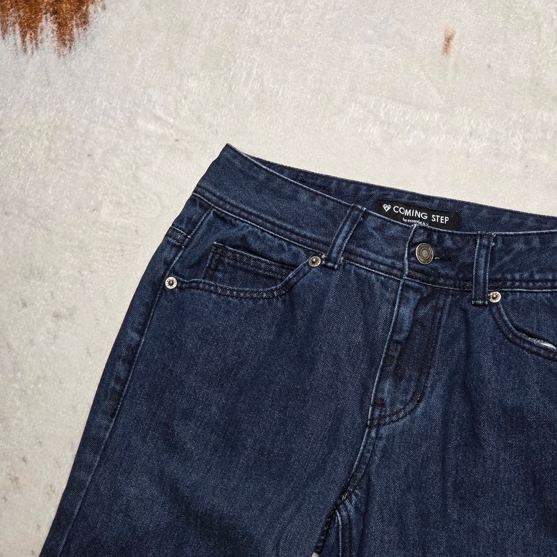 빈티지 진청 부츠컷 데님팬츠 상품이미지5