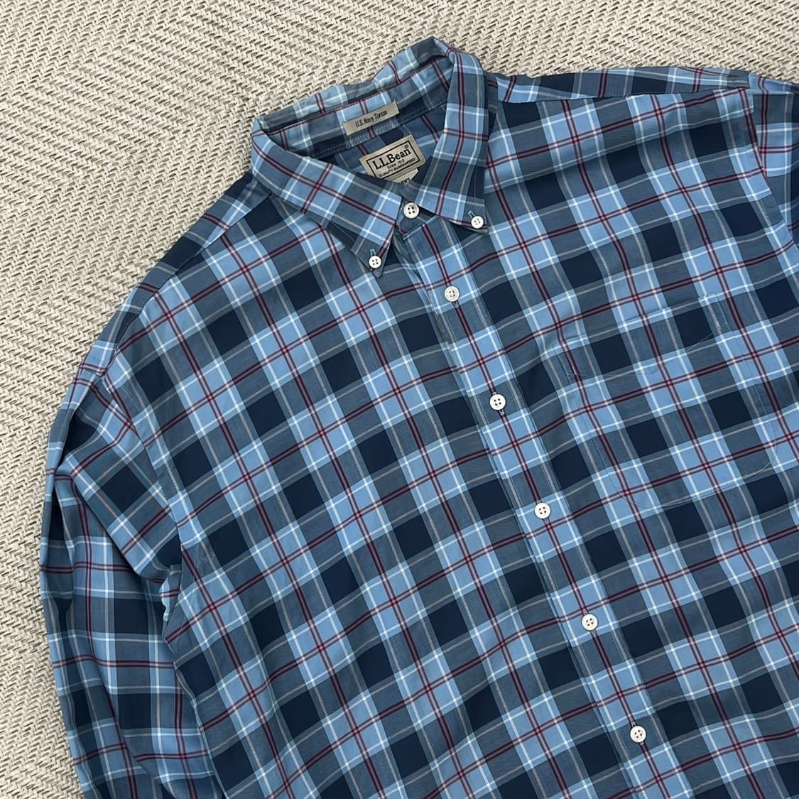 엘엘빈 체크 셔츠 r2883 상품이미지3