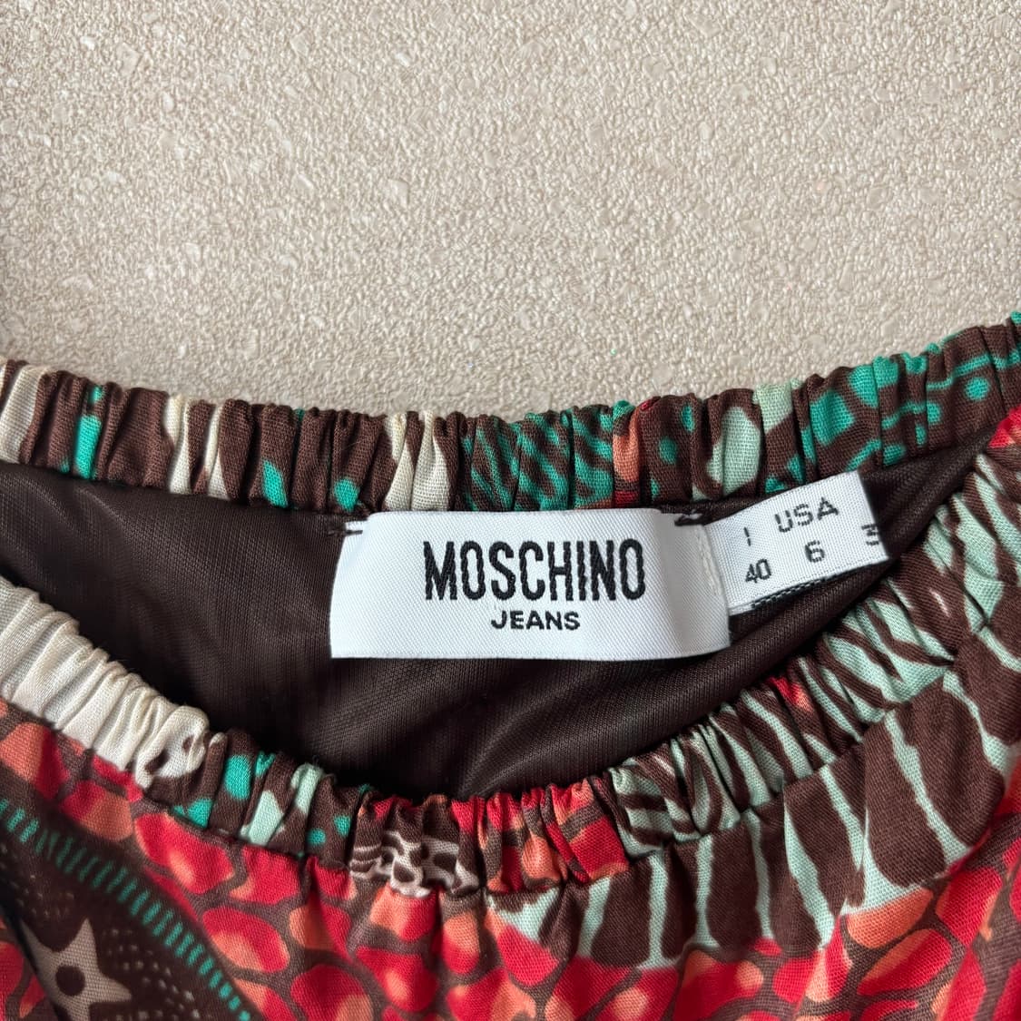Moschino jeans 모스키노 진스 끈나시 원피스 us 6 상품이미지2