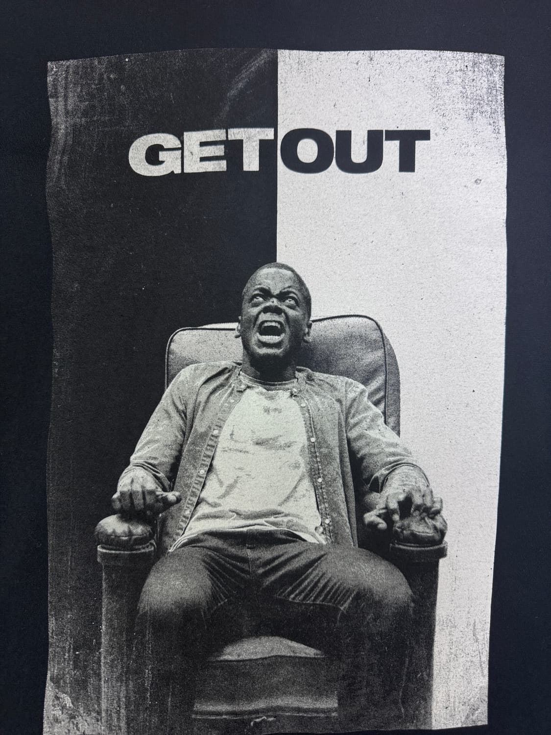 빈티지 영화 겟아웃 GETOUT 프로모션 티셔츠 L 상품이미지2