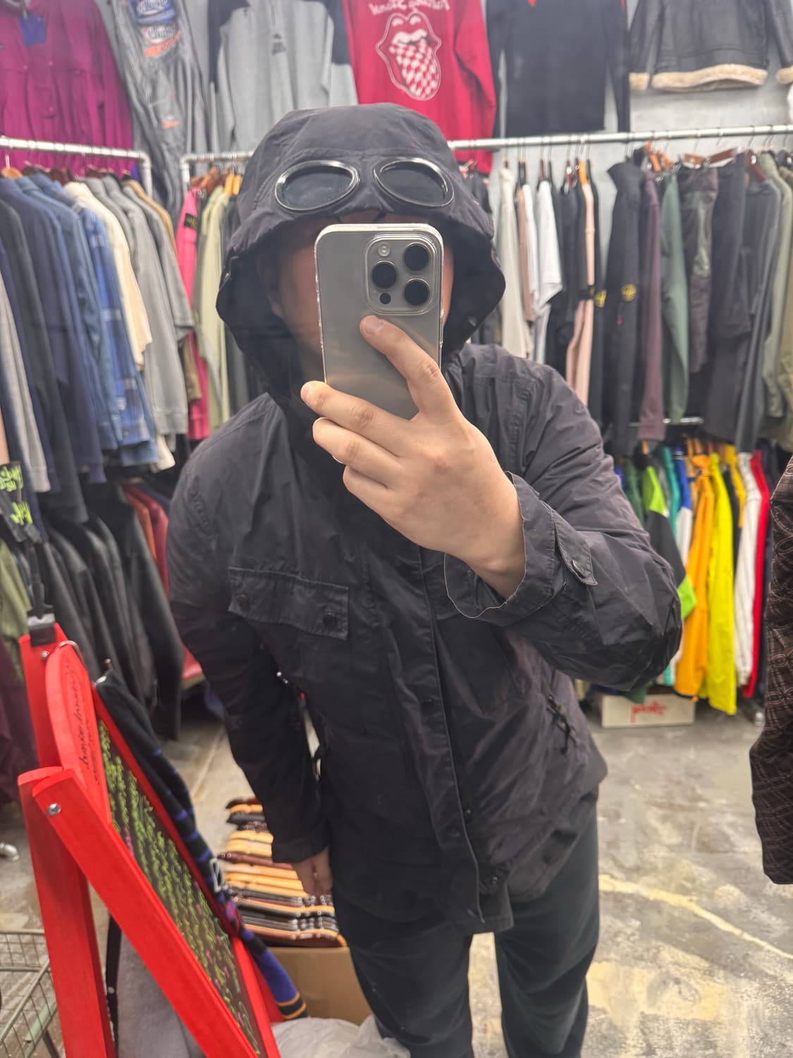 cpcompany 국내매장정품 105 고글 후드 정면!! 씨피컴퍼니 상품이미지2