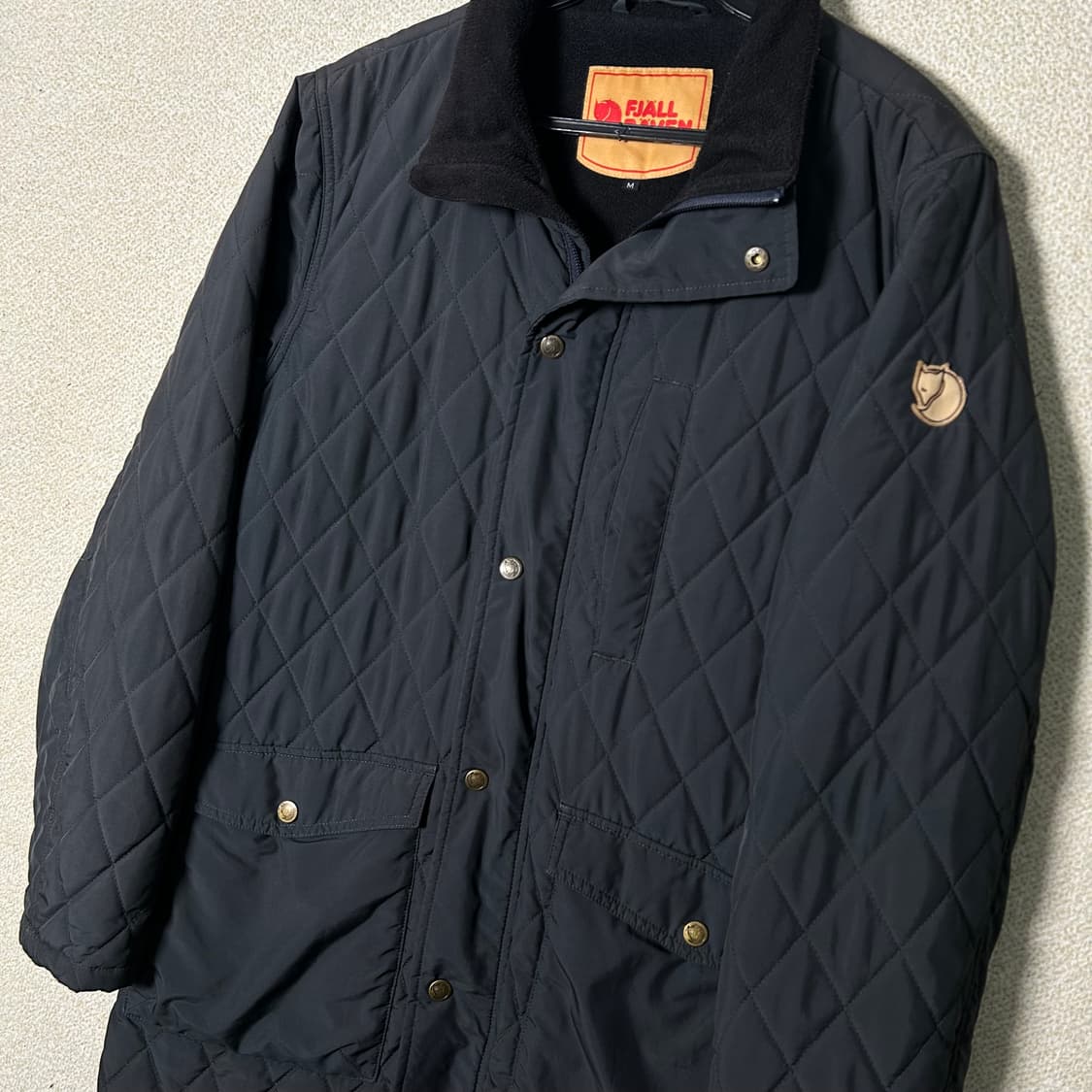 (M) 피엘라벤 퀼팅 자켓 블랙  상품이미지2