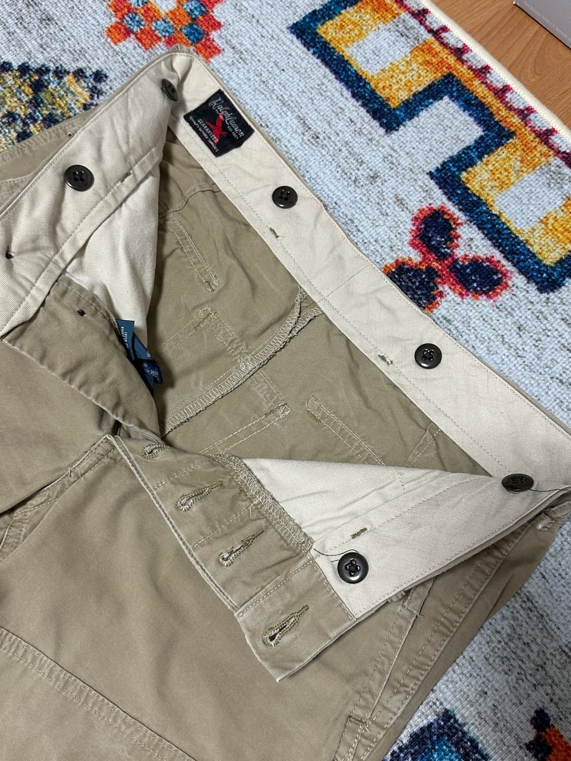 폴로 랄프로렌 블루라벨 더블니 팬츠 30x30 상품이미지4