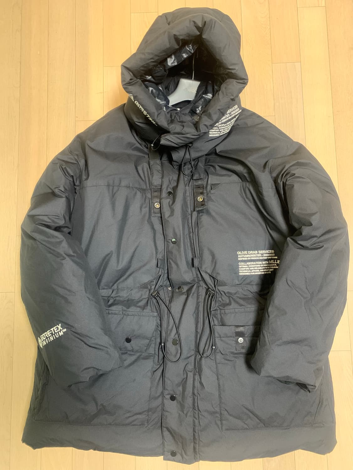 밀레 x ods 아틱파카 판매합니다. (올리브드랩서비스) 상품이미지3