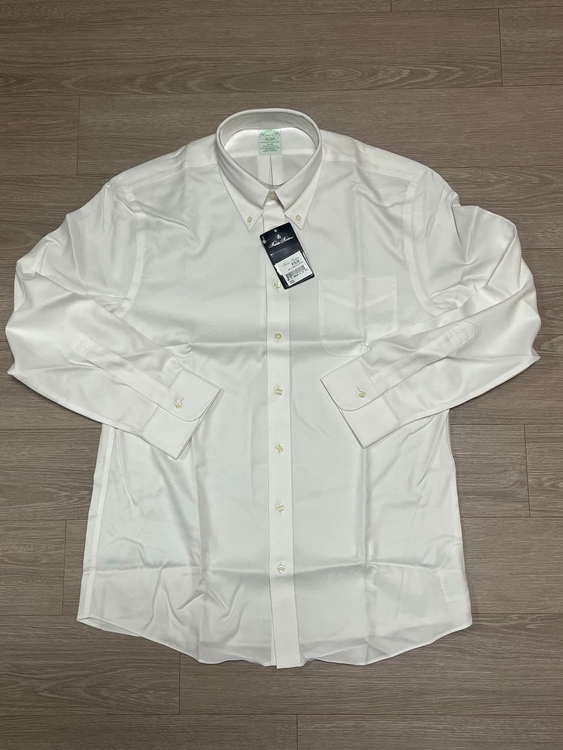 (백화점판, 새상품) 브룩스브라더스 논아이론 화이트 셔츠 상품이미지1