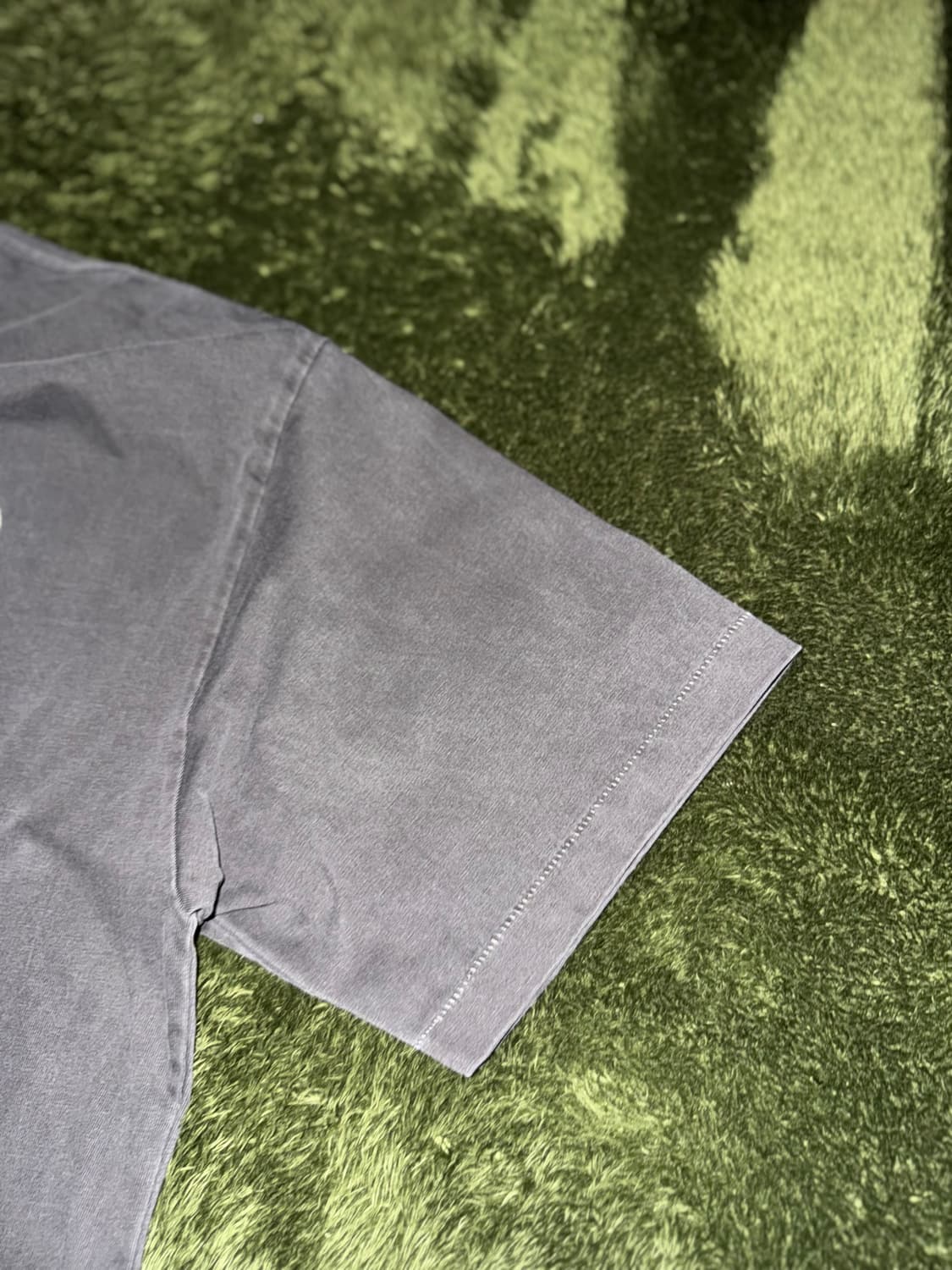 [3] 펀치드렁크파티즈 헐트 로고 가먼트 다잉 싱글스티치 티셔츠 상품이미지3