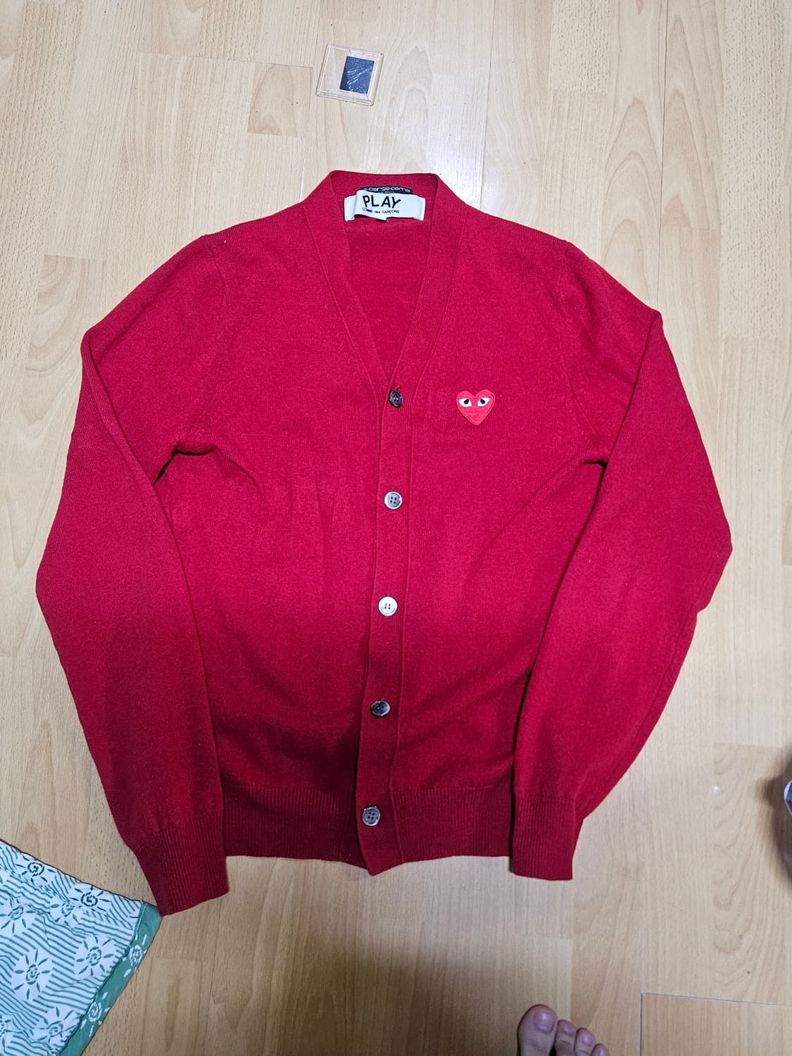 정품 꼼데가르송 가디건 남여공용 M사이즈 상품이미지1