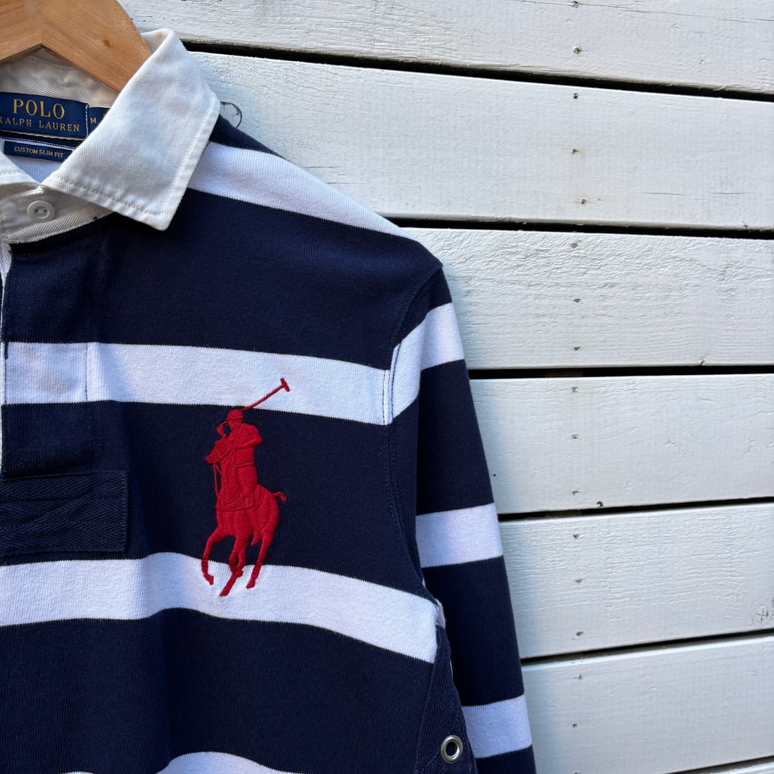 Polo 폴로 빅포니 스트라이프 럭비티 상품이미지4