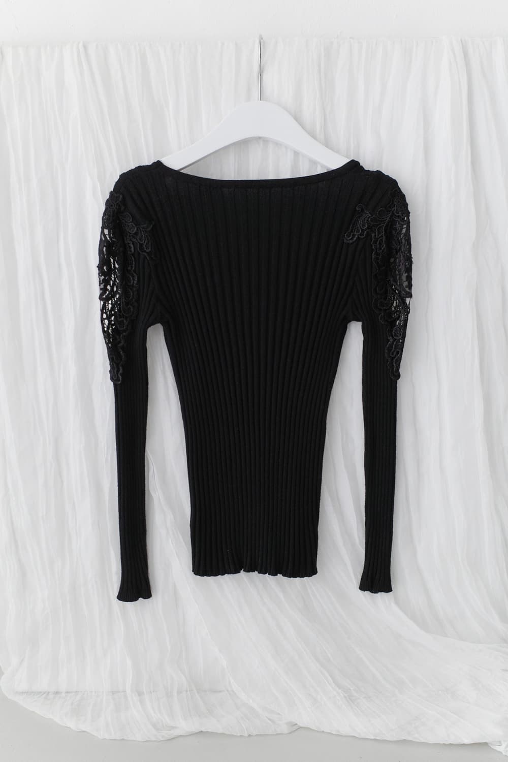 lace puff knit  상품이미지1