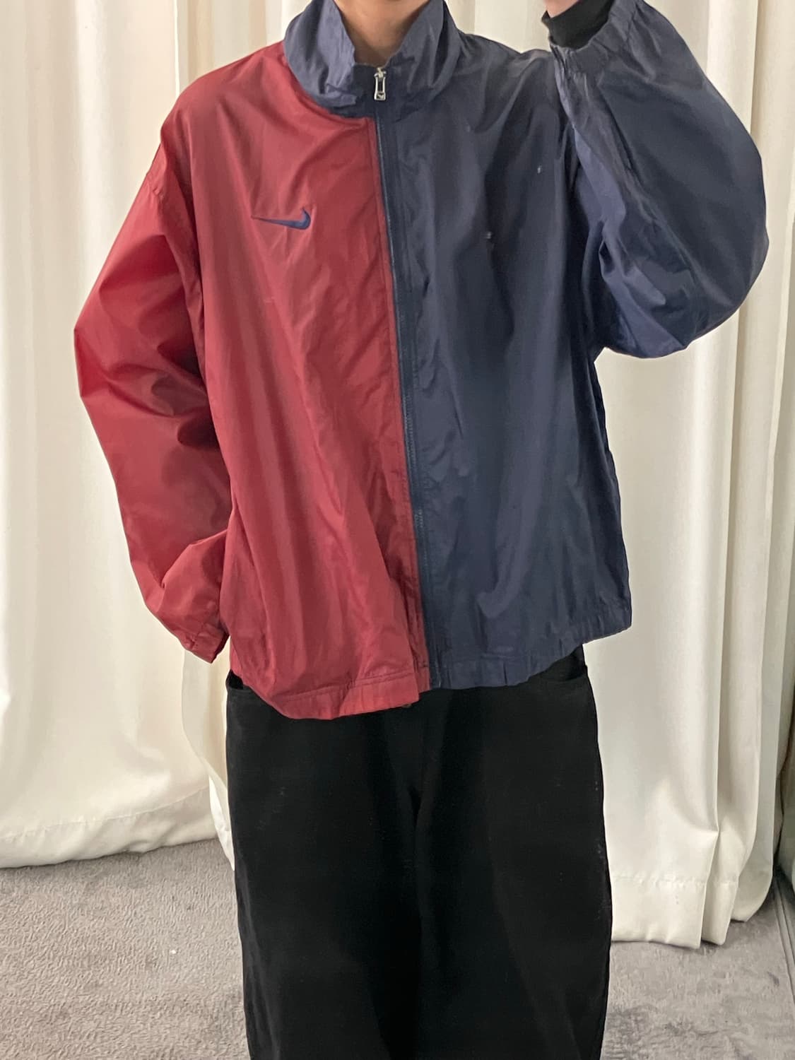 90's 나이키 스우시 바람막이 L 상품이미지6