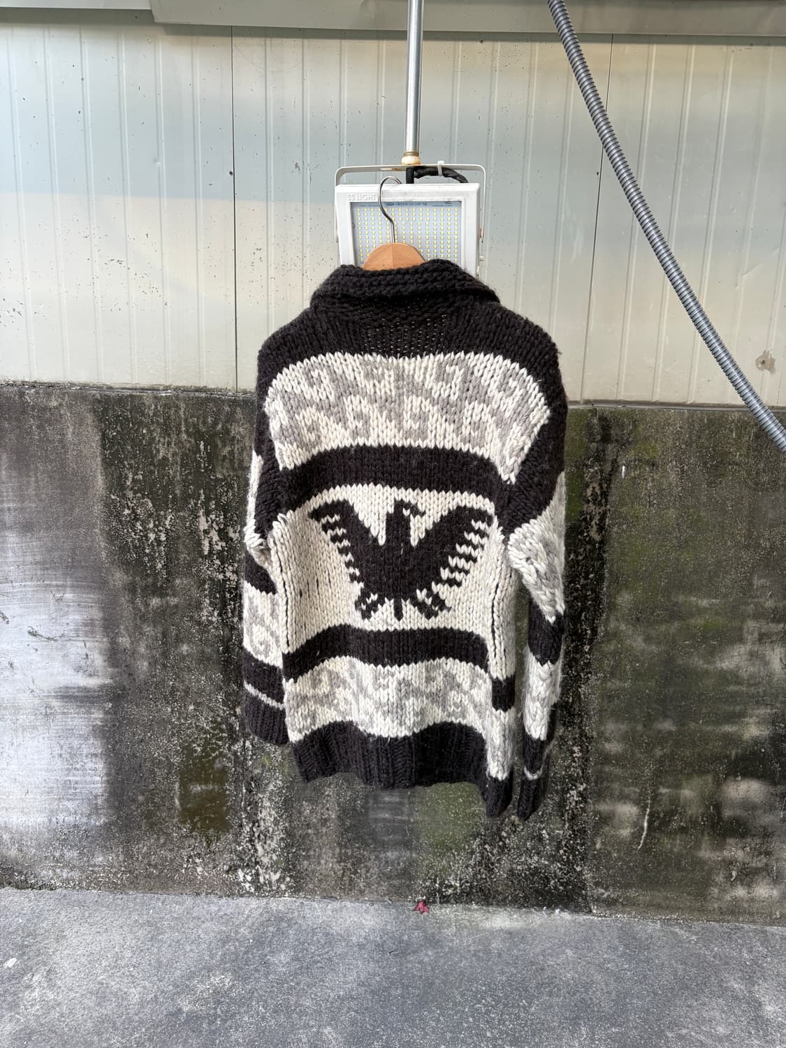 빈티지 코위찬 풀오버 헤비울 니트 상품이미지2