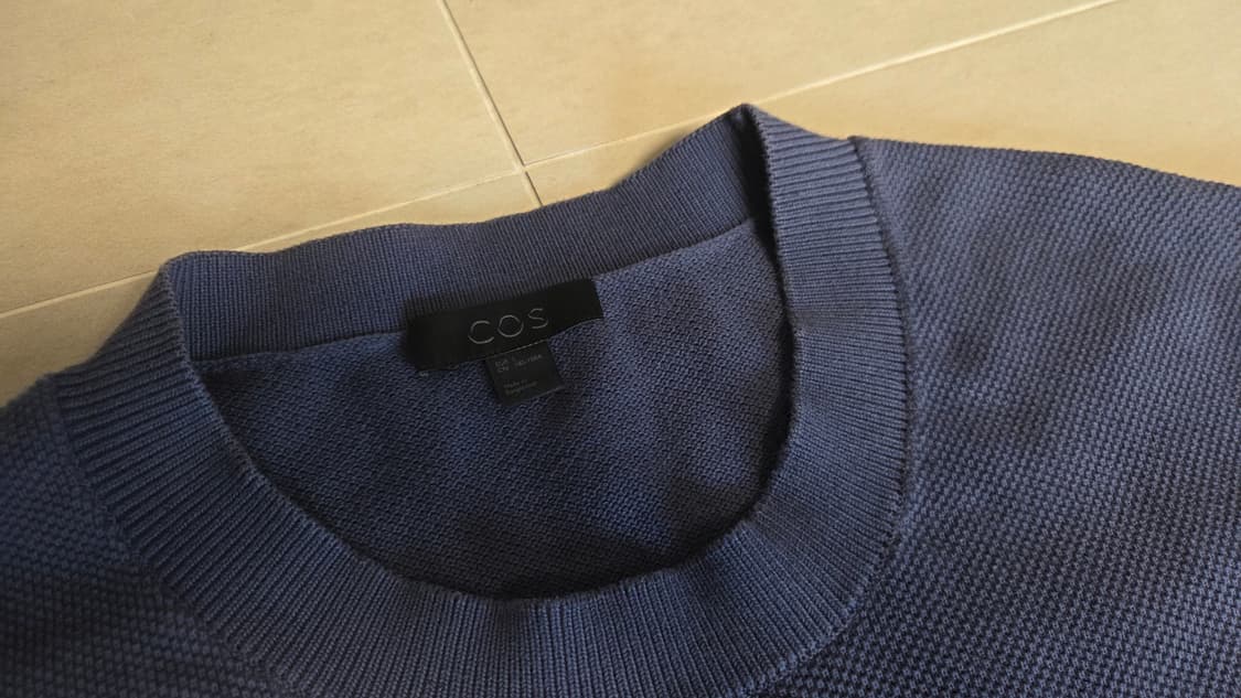 Cos 코스 니티드 크루넥 반팔 티셔츠  상품이미지3