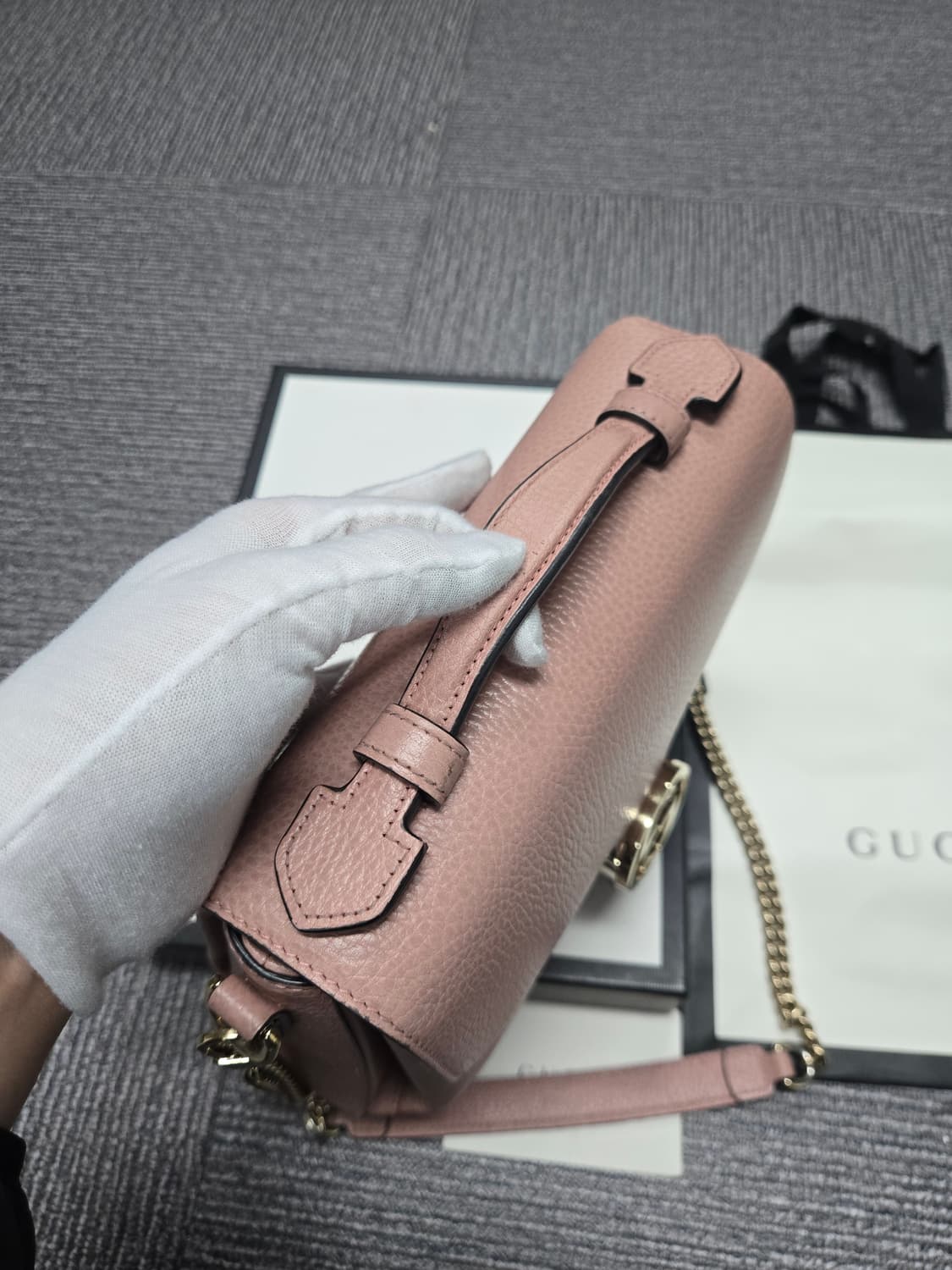 [특가][정품] 구찌 인터로킹 체인백 상품이미지7