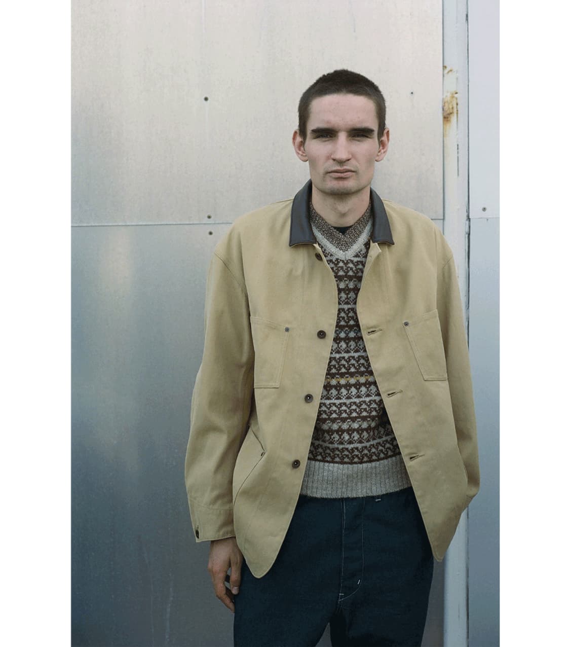 4) 피그벨 24FW 덕 클로스 초어 자켓 상품이미지5