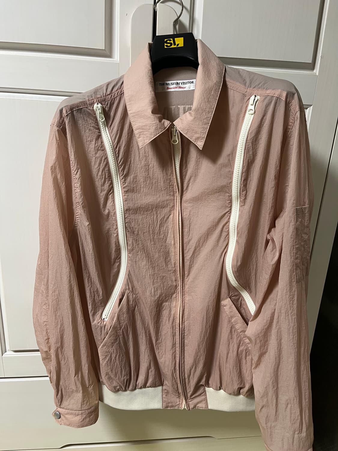 커브드지퍼 윈드브레이커 CURVED ZIPPER WINDBREAKER 상품이미지2