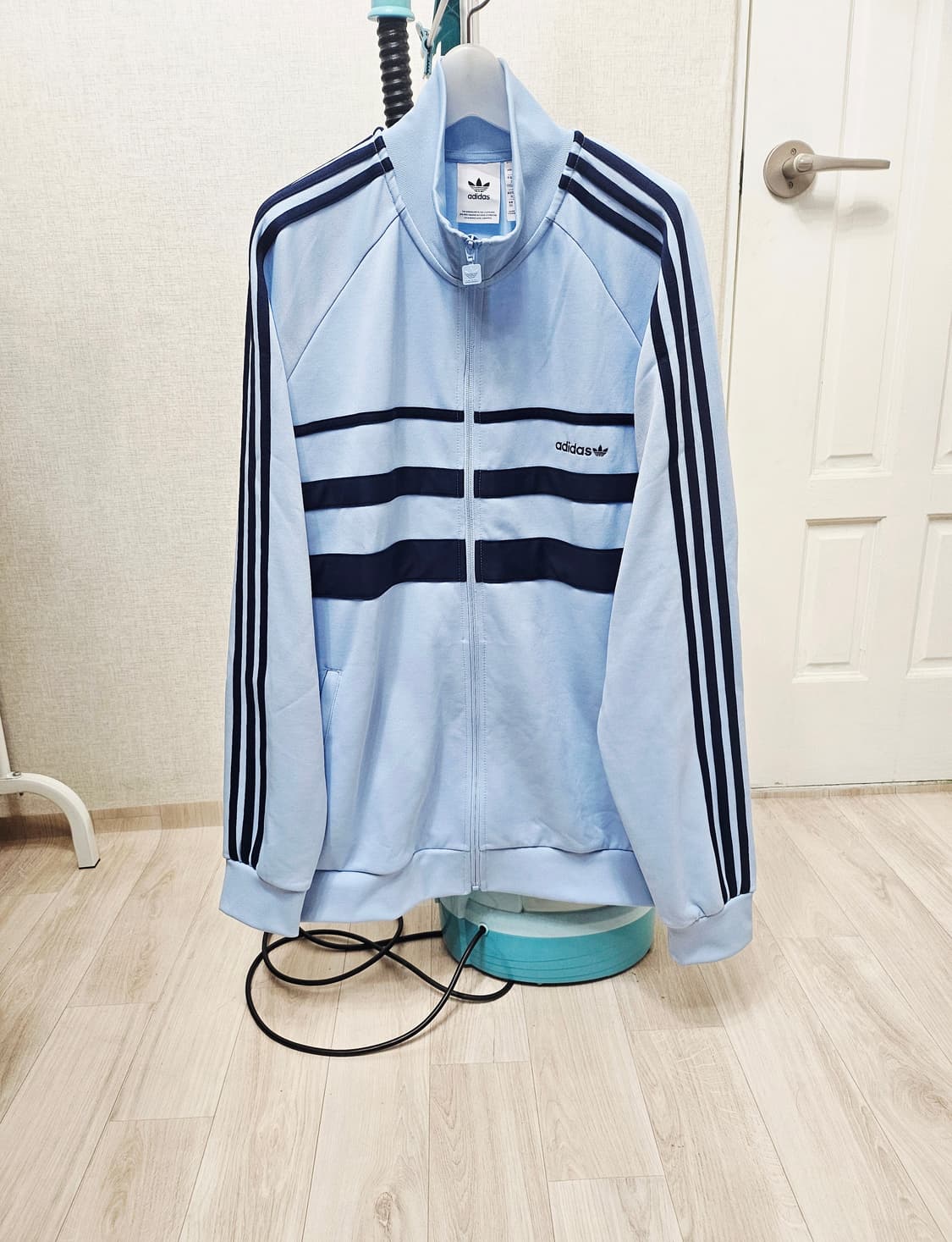 (115)3XL ☆초대장급☆ 아디다스 베켄바우어 [하늘네이비] 트랙탑져지 상품이미지1