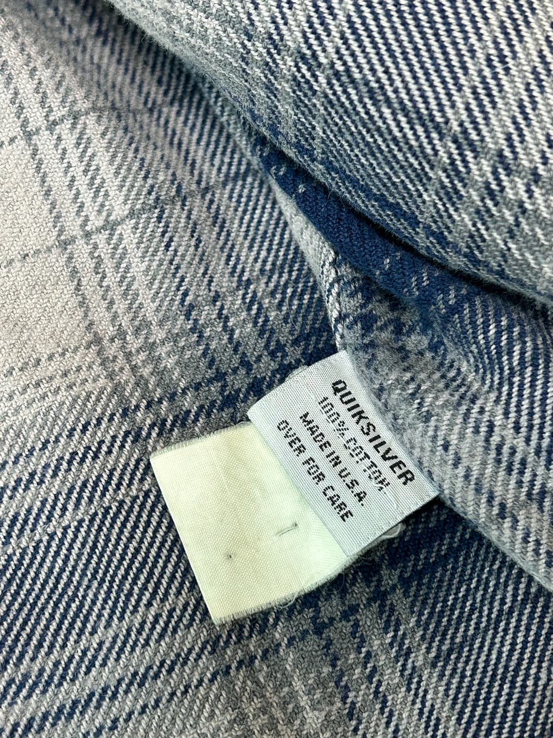 80s 퀵실버 솔트 워터 데님 USA 코듀로이 블랙 워싱 워크자켓 상품이미지10