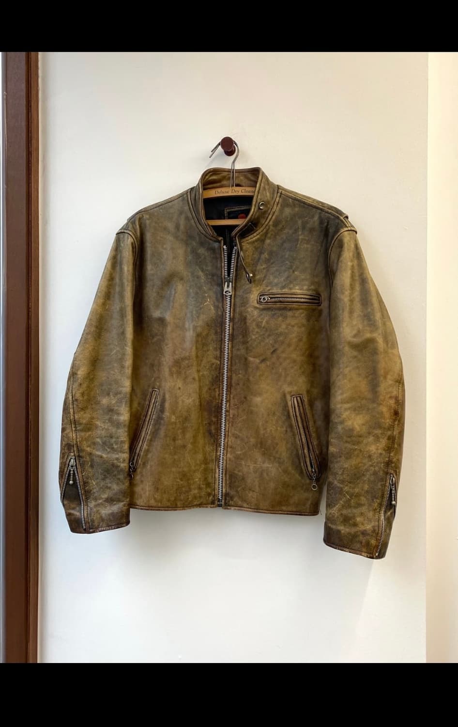 (103)R.B.C 싱글라이더 리얼 레더 자켓 상품이미지1