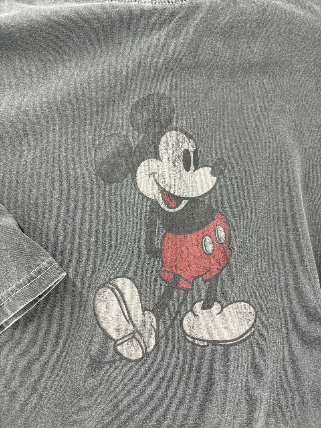🐭 디즈니 빈티지 미키 마우스 워싱 티셔츠 (Made in Korea) 상품이미지2