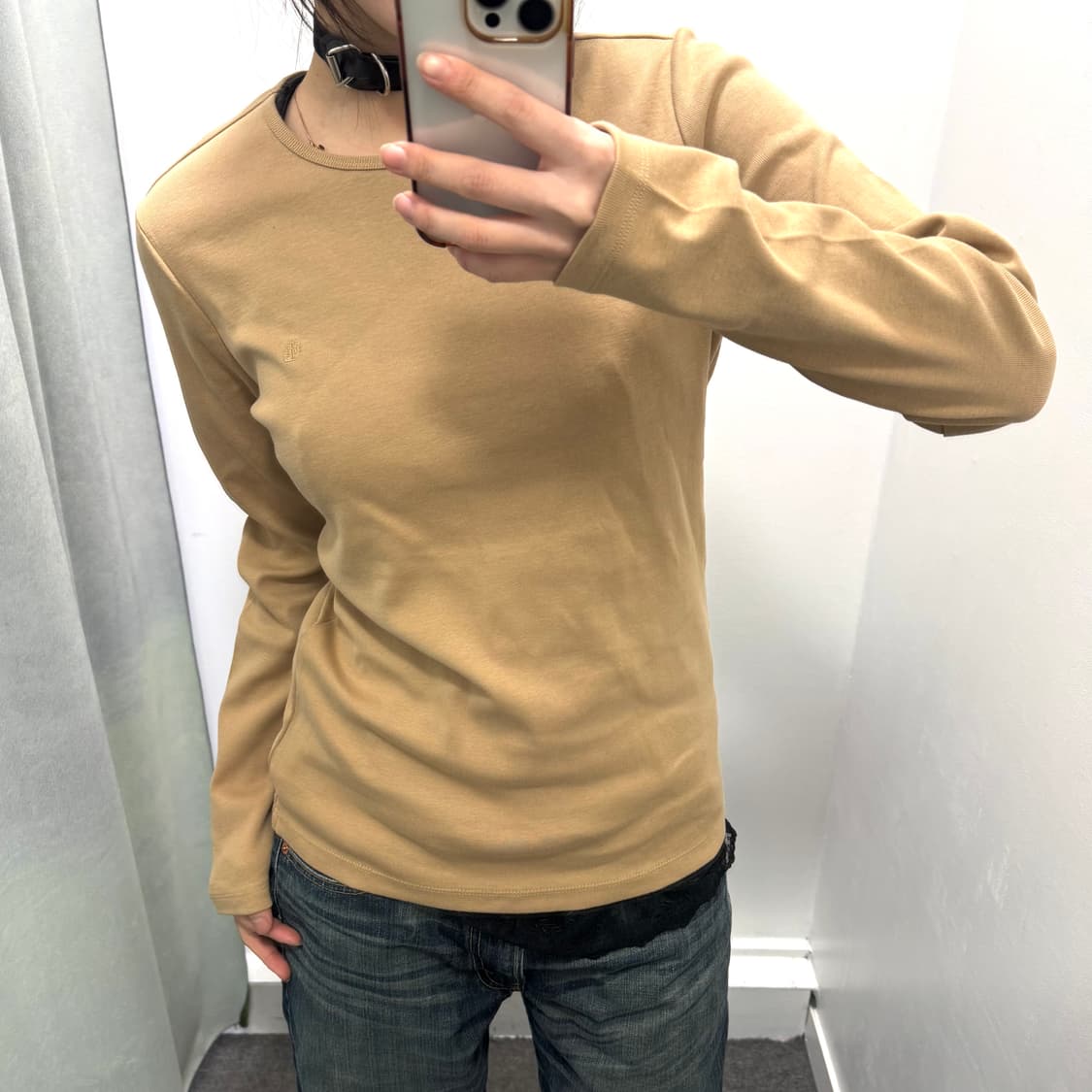 로렌 랄프로렌 베이지 롱슬리브 상품이미지2