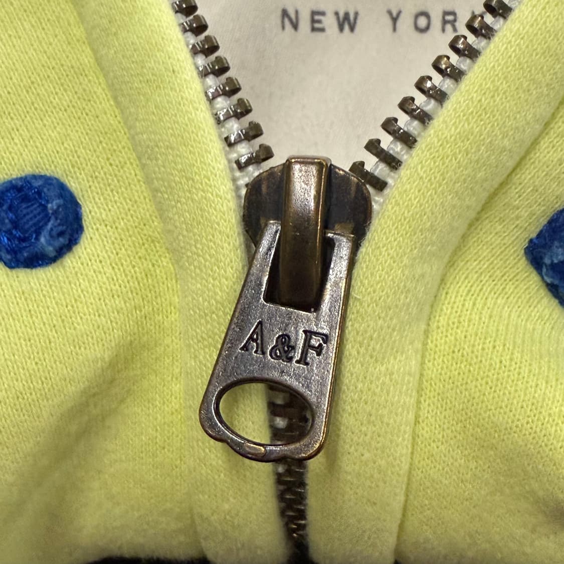 아베크롬비 레몬 옐로우 후드집업 상품이미지5