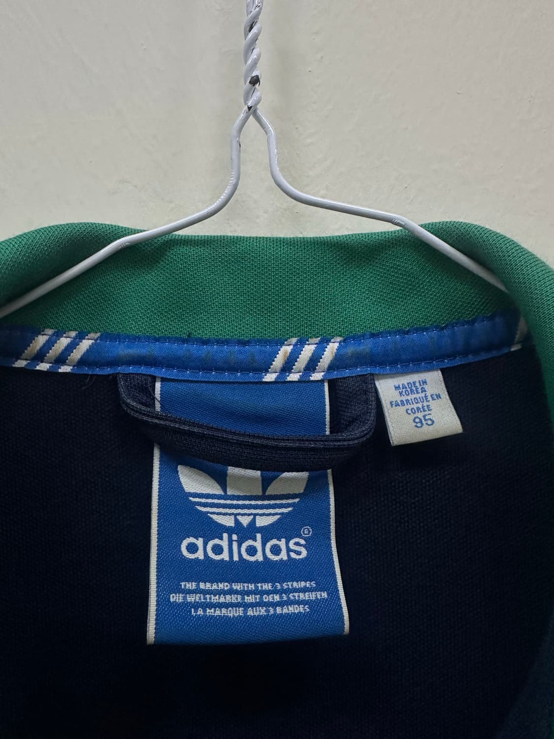 아디다스 네이비 그린 져지 상품이미지6