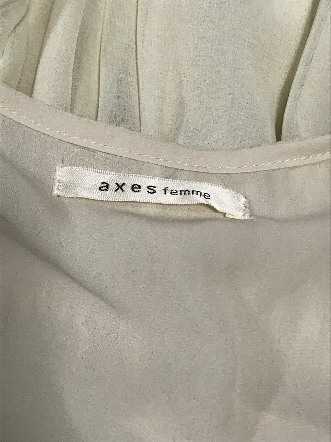 빈티지 axes femme 액시즈팜 로걀 코르셋 리본 퍼프 블라우스 탑 상품이미지8