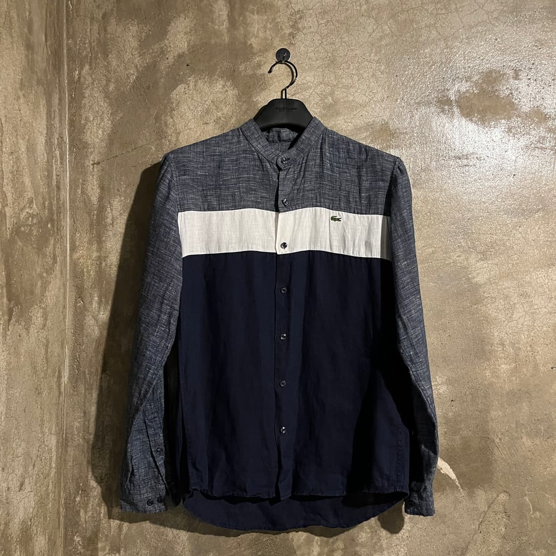 라코스테 린넨 헨리넥 셔츠 상품이미지1