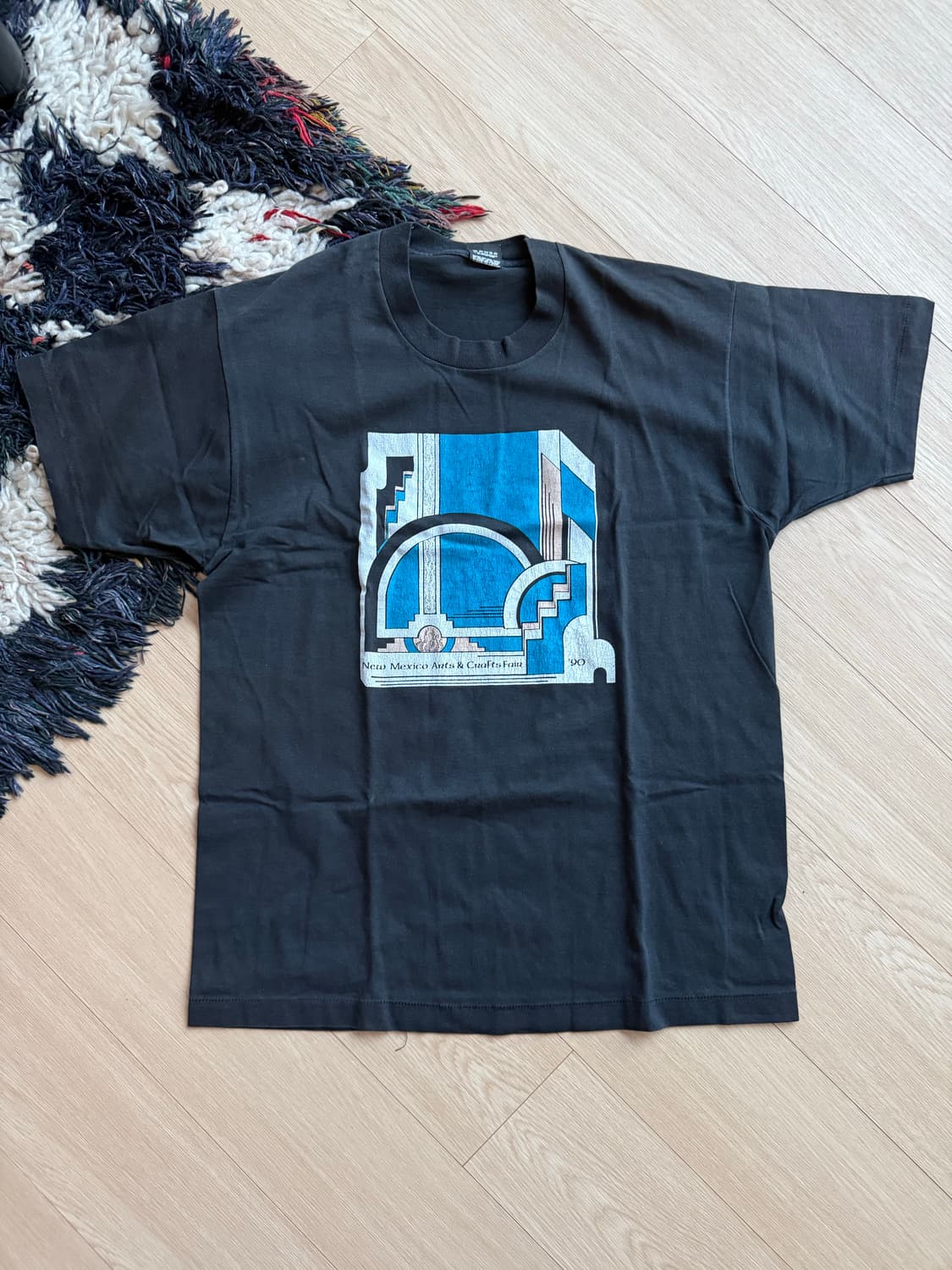90’s 뉴멕시코 아트 빈티지 티셔츠 상품이미지1