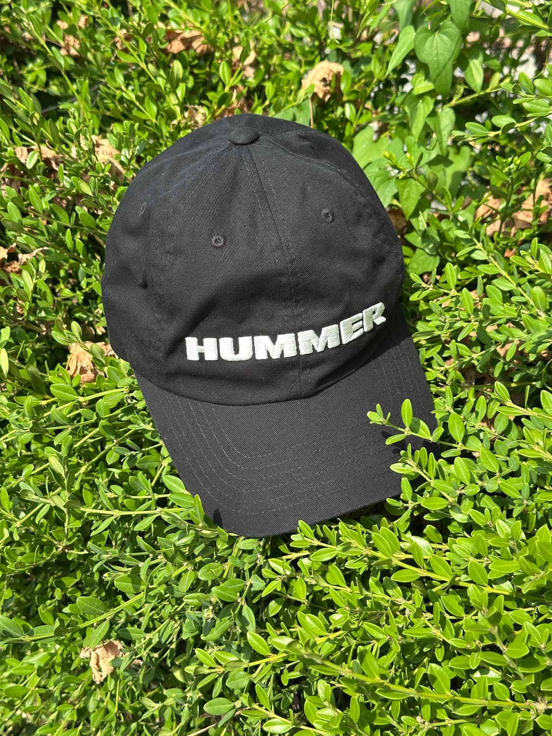 [F] HUMMER 험머 로고 블랙 볼캡 모자 상품이미지1