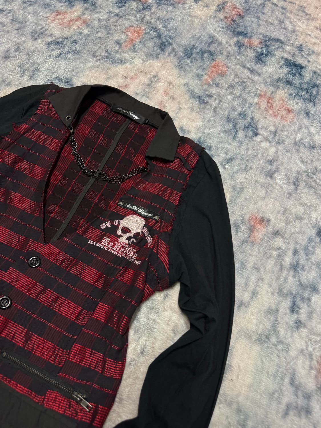 Sexpotrevenge punk layered jacket 상품이미지4