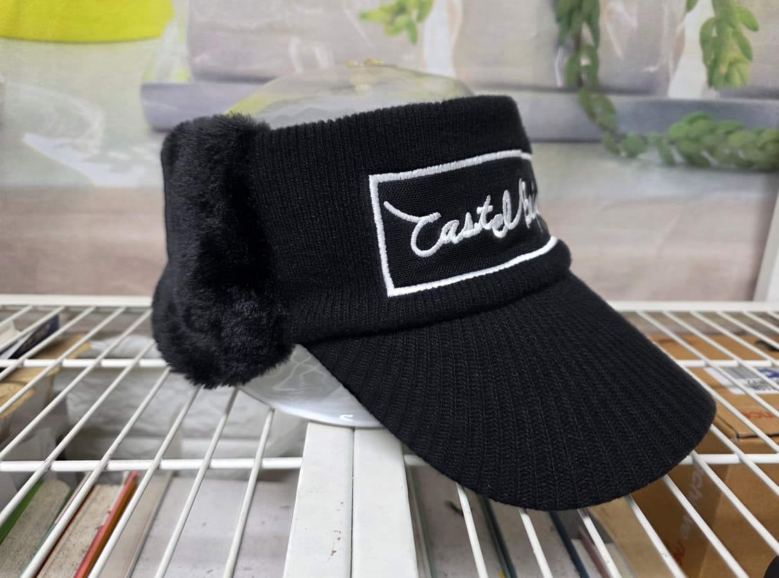 까스텔바작 여성 겨울골프모자 귀달이 울 썬캡 골프모자 KG47 상품이미지4