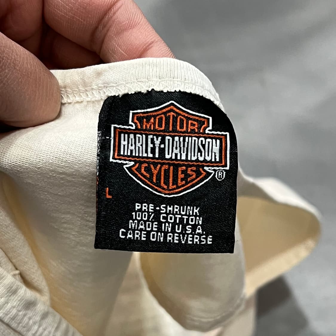  USA 할리데이비슨 프린팅 슬리브리스 y15751 상품이미지5