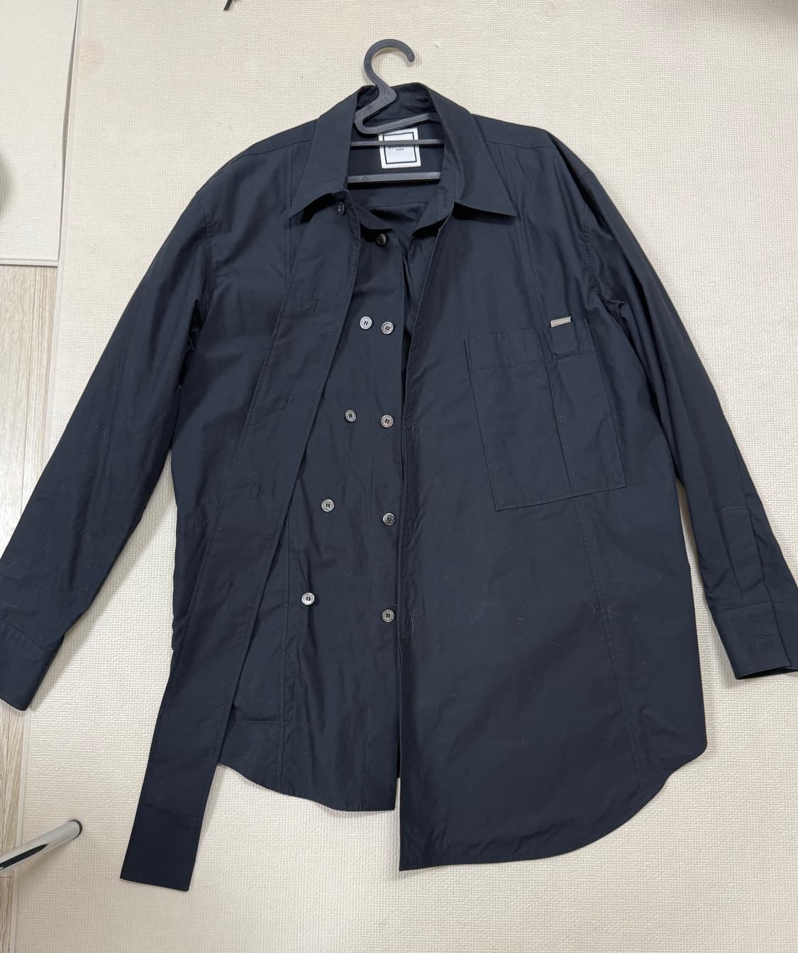 우영미 블랙셔츠 50 상품이미지1