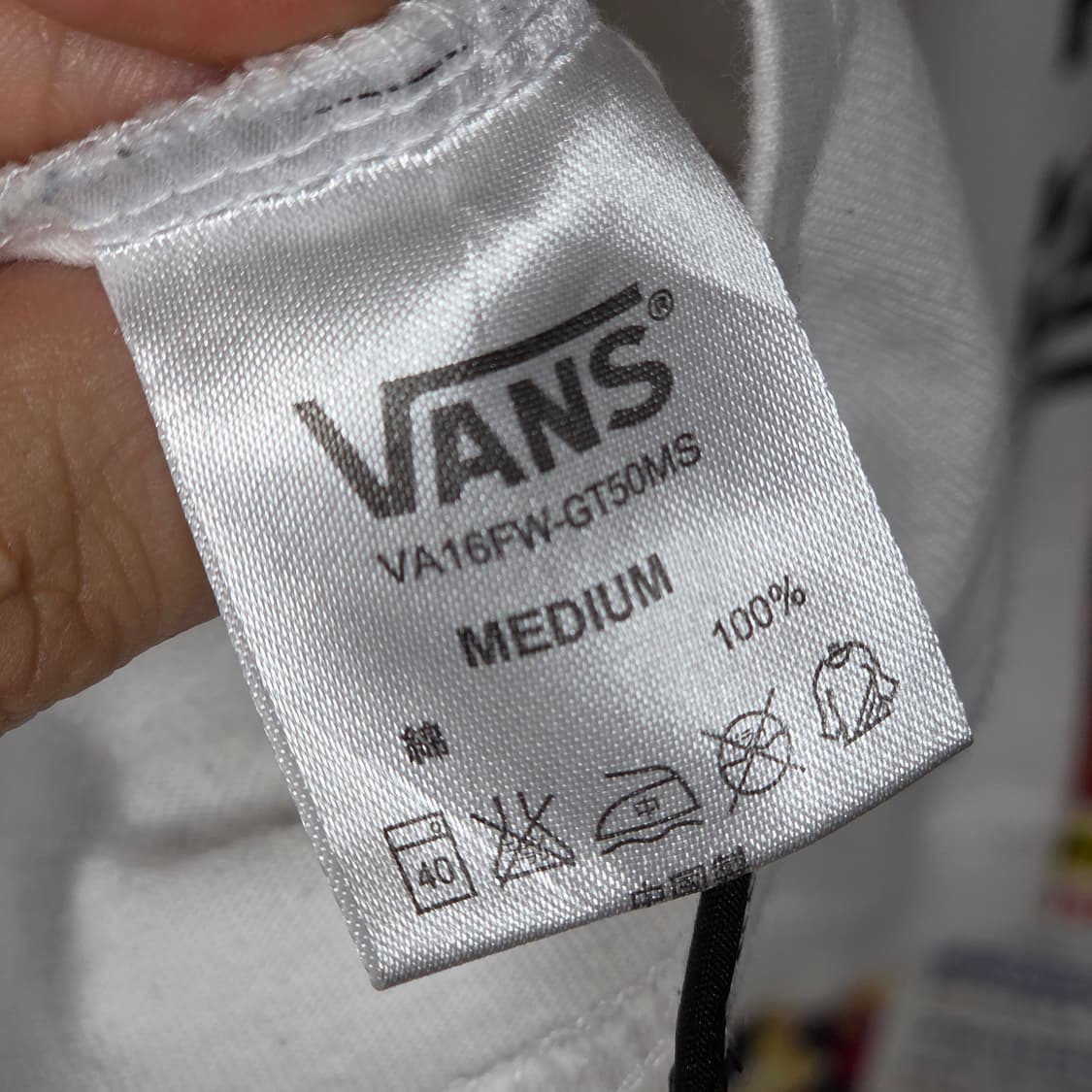 JPN 반스 화이트 레터링 롱슬리브 쭉티 상품이미지7