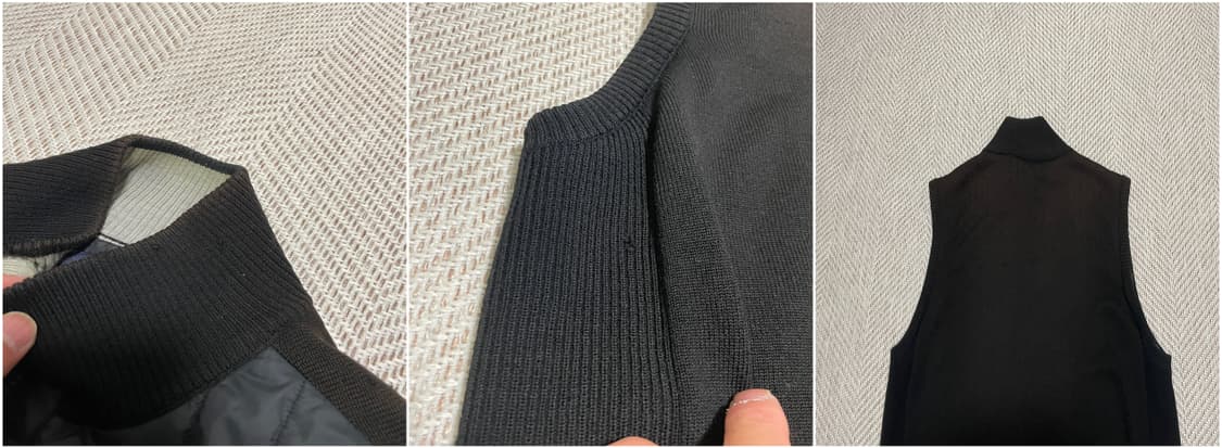 버버리 나일론 패딩 니트베스트 J03282 상품이미지5