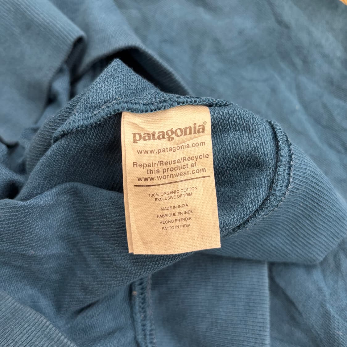 파타고니아 P-6로고 오가닉 크루 맨투맨(S) 상품이미지7