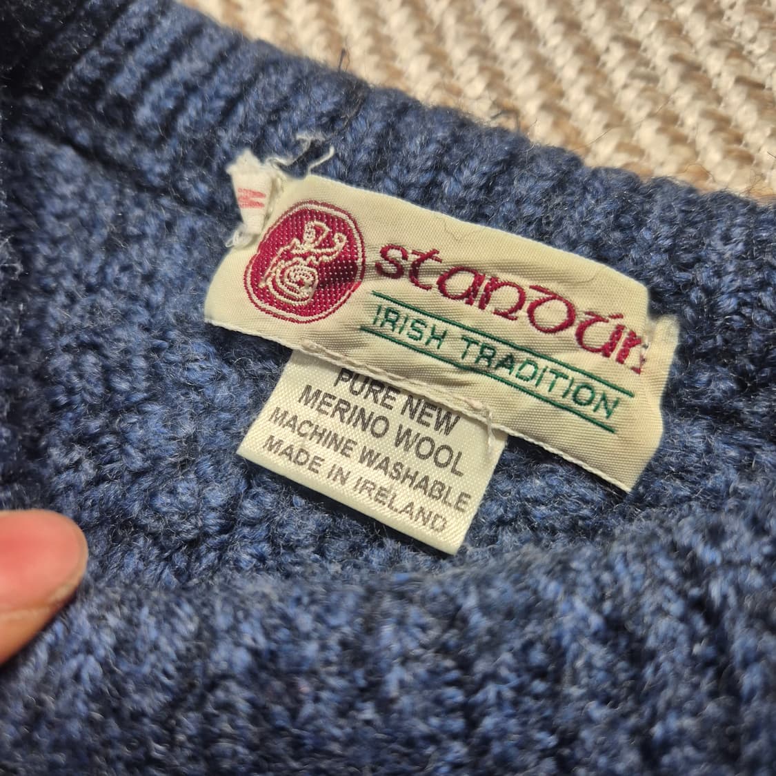 90s 아일랜드 메리노울
 상품이미지2