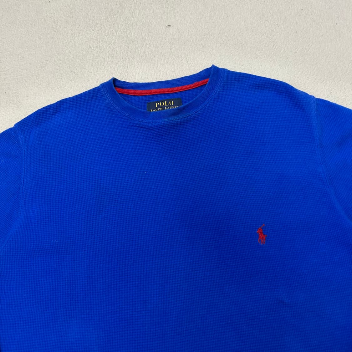 Polo Blue Waffle Tee 상품이미지5