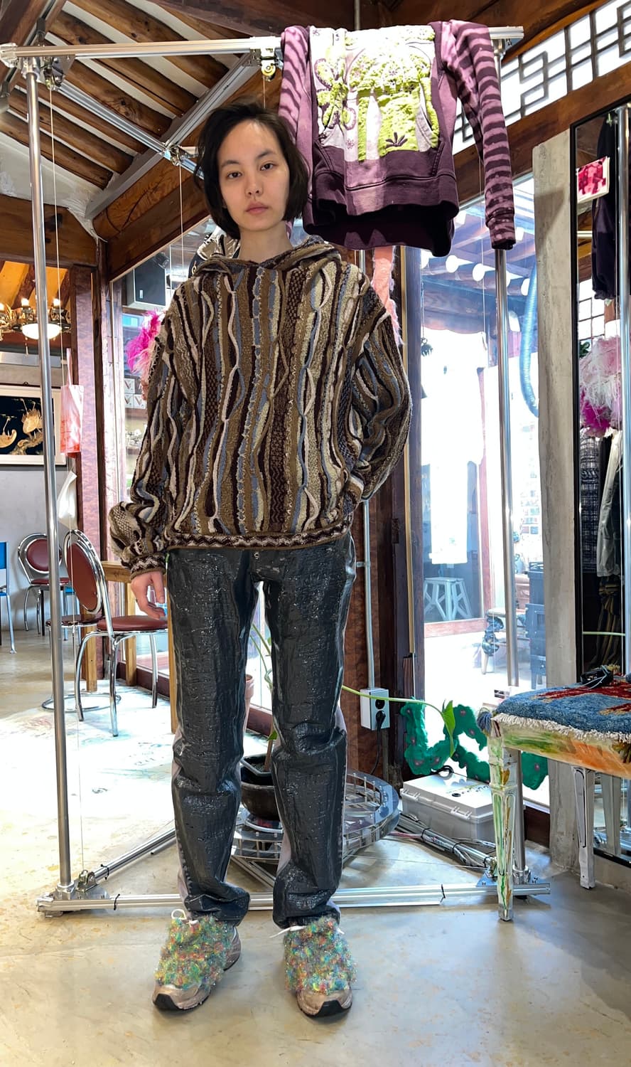 Kapital 7g 가우디 후드 스웨터 상품이미지7