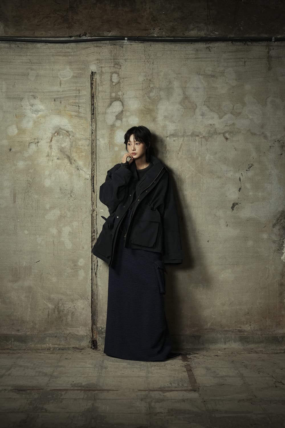 이예 yiyae checked work jacket M사이즈 상품이미지1