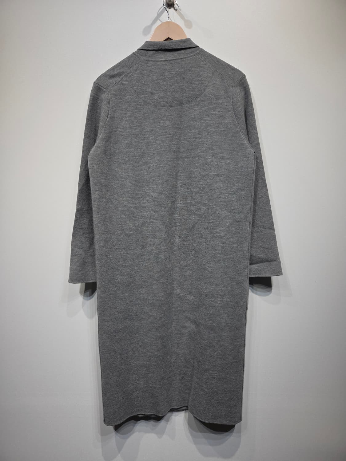 르베이지 그레이 롱 모 가디건_66 상품이미지5