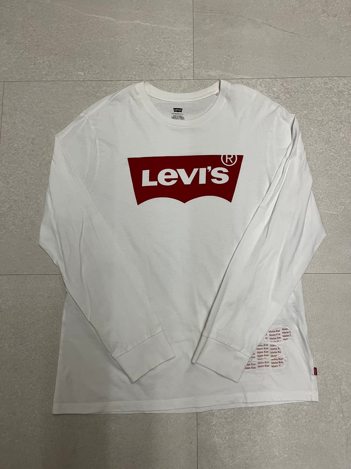 마뗑킴 X 리바이스 롱슬리브 상품이미지1