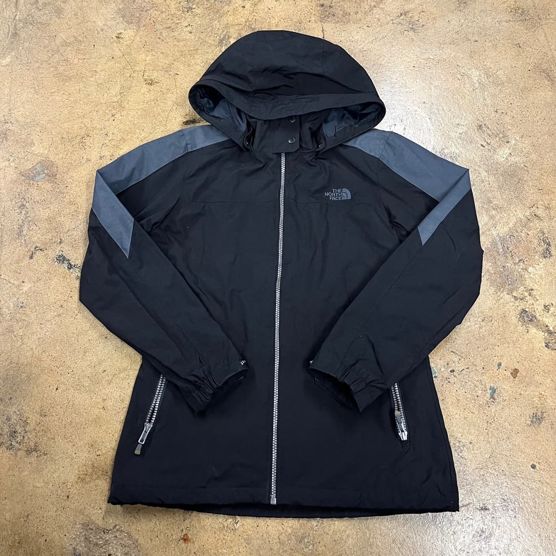 [정품/S] 노스페이스 블랙 바람막이 후드 자켓 b10 상품이미지2