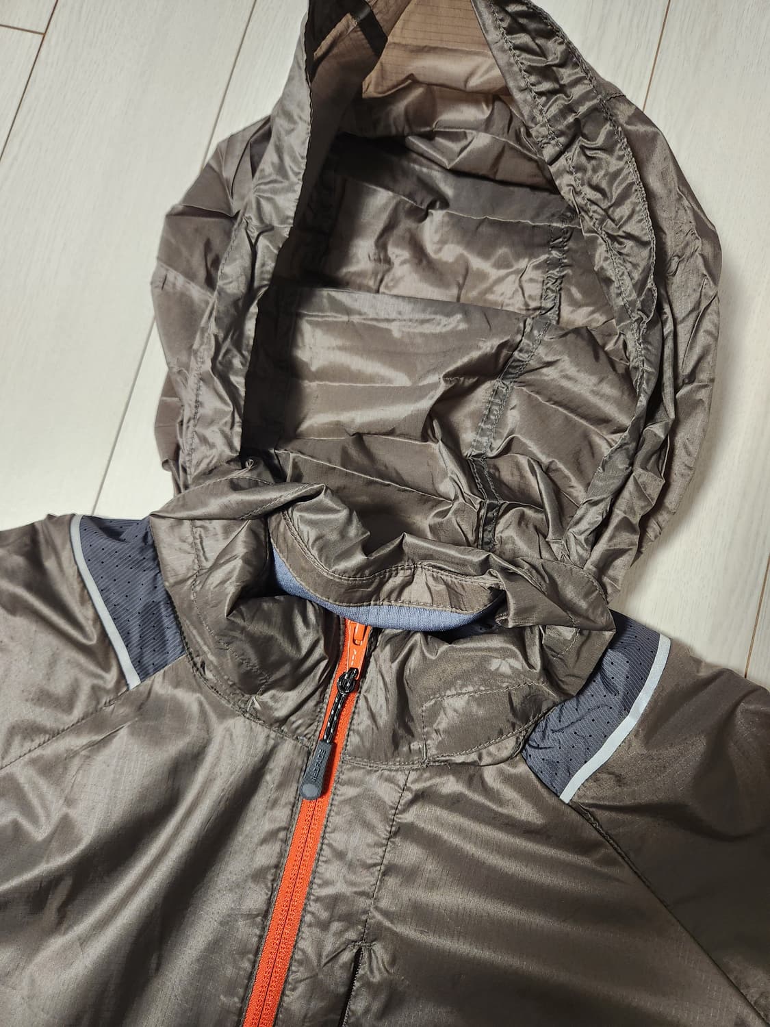 새상품급) 레드페이스 임팩트 멜란 트레킹 바람막이 방풍 후드 재킷 (RE 상품이미지2